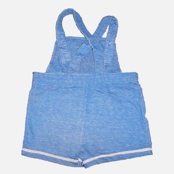 Vintage Carters 70s Tug Boat Toot Toot Overalls Shortalls Coveralls 24 months - Picture 3 of 3